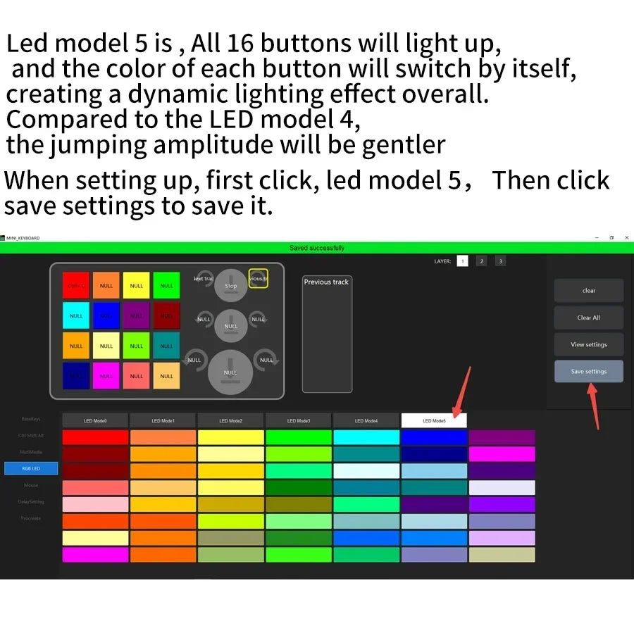 Bluetooth Macropad Macro Mechanical Keyboard 16 Keys 3 Knob RGB Mini Gaming Custom Programming Hotswap Keypads For Photoshop
