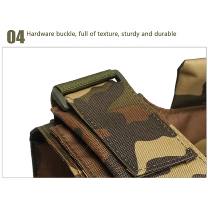 Quick detachable training, outdoor CS vest, wilderness exploration equipment, training suit, vest