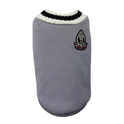 Cat Dog Sweater V-neck Pullover Winter Pet Clothes for Small Dogs Cat Vest Puppy Jacket Pet Cat Clothing Kitty Costume