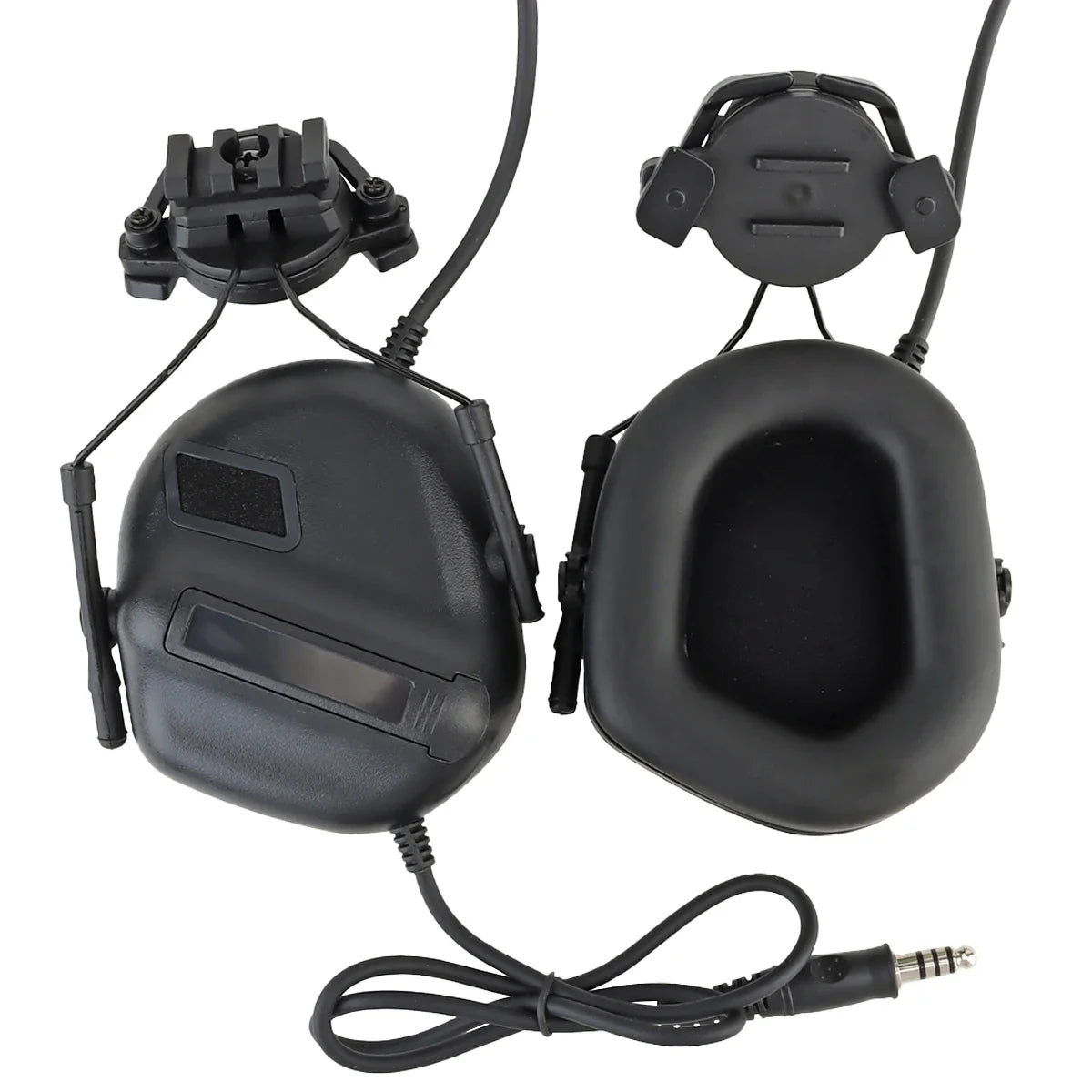Tactical Helmet Headset Non-picking Noise-Cancelling Headset For Gen5 Helmet Headset Baofeng Radio PTT Adapter Mobile Earphone
