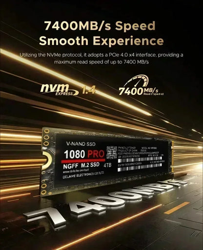 Original M2 2280 NGFF NVME Internal Solid State Drive 500GB 1TB 2TB High Speed Hard Disk Drive For Gaming Desktop Laptop