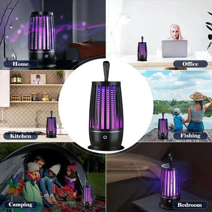 Mosquito Killer Lamp Two-in-one Ultraviolet Mosquito Trap Electric Insect Catcher USB Quiet Night Light Outdoor Mosquito Killer