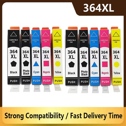 364XL 364 XL Bläckpatron Kompatibel för HP