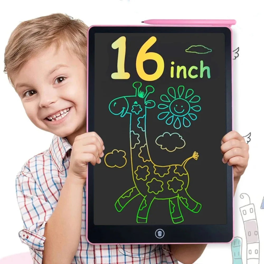 16/12/10/8.5/8.2/6.5/4.5inch LCD graphic tablet,color drawing tablet,3 4 5 6 7 8years kids birthday gifts/Christmas/travel toys