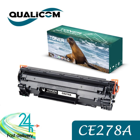 Qualicom CE278A 78A Kompatibel Tonerkassett för HP LaserJet Pro