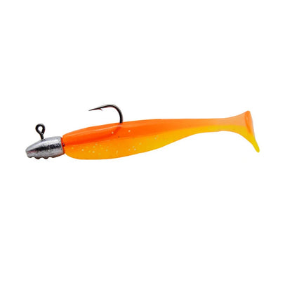 3.2g 6.2cm T-tail Soft Fishing Bait Matched With Head Hooks Artificial Wobblers Swimbait Fishing Tackles For Bass Pike Pesca