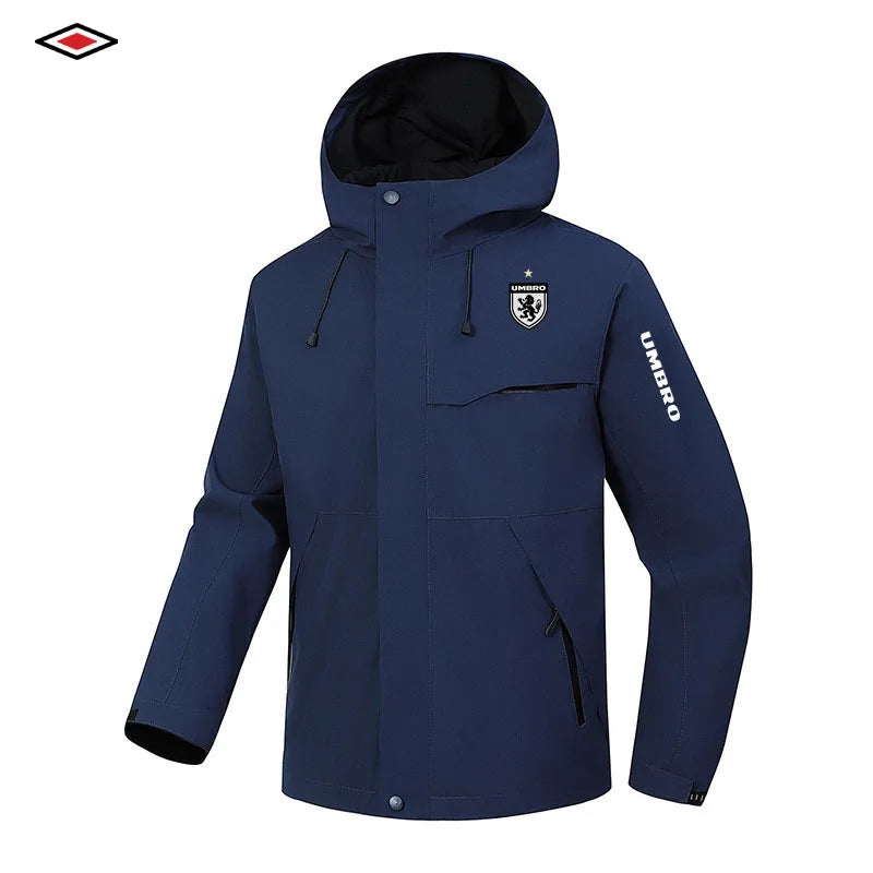 Umbro Hernjacka med Huva – Vindtät & Vattentålig, Alla Årstider, XS–4XL