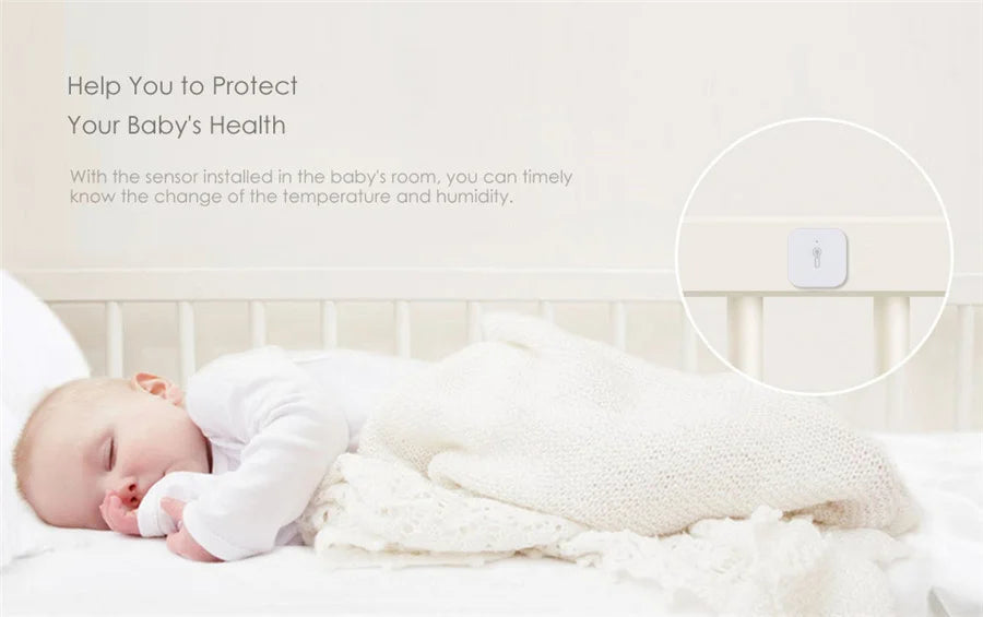 Aqara Temperature Sensor Smart Air Pressure Humidity Environment Smart Control Zigbee Connection For Xiaomi Mi home Homekit APP