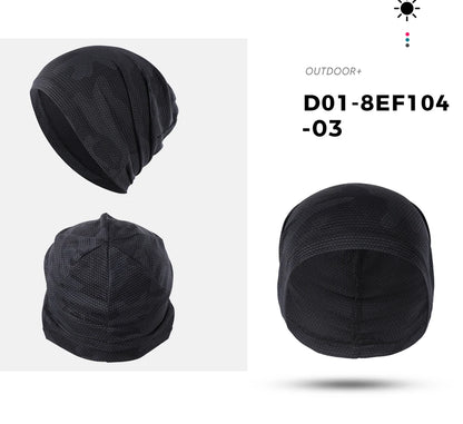 Summer Fashion Sports Beanies Running Cycling Baseball Mesh Hat Cooling Quick-drying Cap Tennis Hiking Ski Soft Caps Men Women