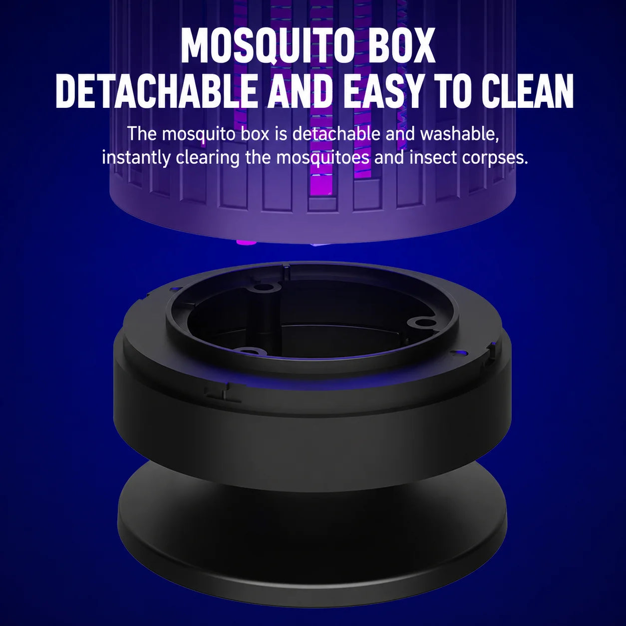 Mosquito Killer Lamp UV Light USB Anti Mosquito Trap Outdoor Electric Shock Mosquito Killer Light Use Kills Moths Wasps Gnats