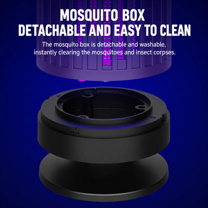 Mosquito Killer Lamp UV Light USB Anti Mosquito Trap Outdoor Electric Shock Mosquito Killer Light Use Kills Moths Wasps Gnats