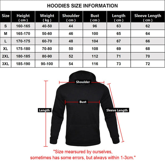 Unisex Hoodie med Eget Tryck – Lös Passform, Flera Fickor | S–XXXL