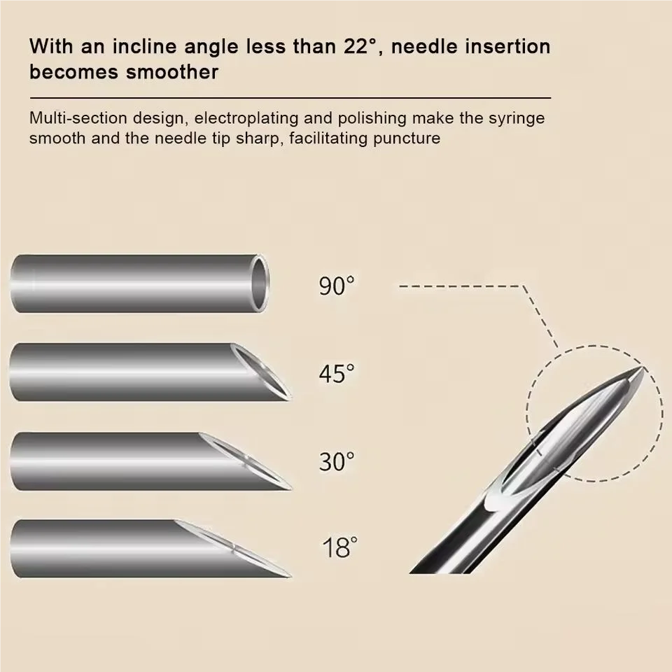 100PCS Magic Pen Tattoo Pen Needle  Insulin Cartridges Insulin Injection Pen Needle Individual Packaging Medical Aesthetics