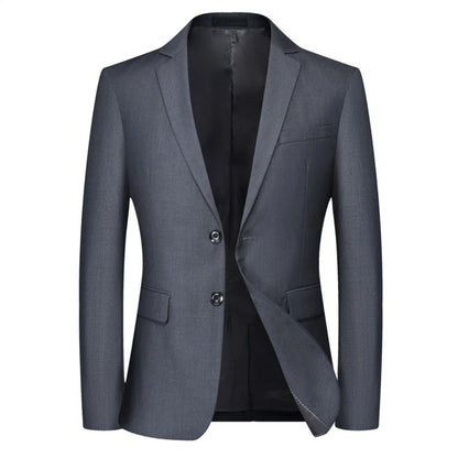 ZHUOLIN Herrkavaj Slim Fit – Sträcktyg Formell Bröllop Kontor Sport Marinblå Grå Svart Vinröd EU S–3XL