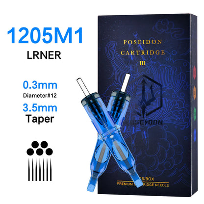 10Pcs POSEIDON V3 Pro Tattoo Needles High Quality Disposable Permanent Makeup Tattoo Cartridge Needles For Tattoo Machine