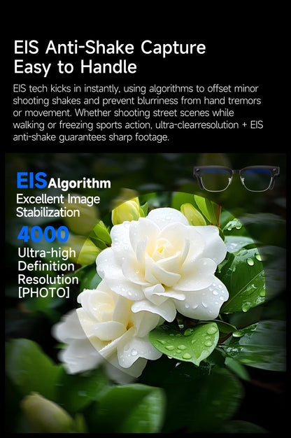 2026 New 4K HD 800W Camera Smart AI Glasses Video Photo Recognition AI Translation Chat GPT Hands-Free Calling Smart Sunglasses