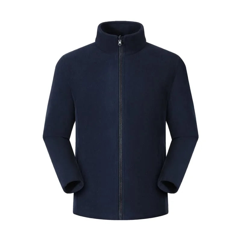 Custom Men Women's Fleece Thermal Hiking Jacket Outdoor Sports Climbing Trekking Camping Windbreaker Warm Coat For Men ﻿
