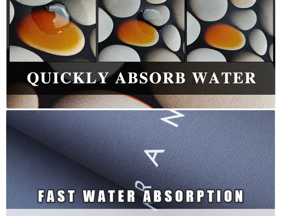 Bathroom Carpet Home Decoration Bath Absorbent Marbling Floor Mat Toilet Rug Doormat Non-slip Foot Mats Alfombra De Baño 양탄자