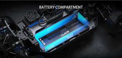 NEW MJX 10304 1/10 Scale RC Car 80A 70km/h Brushless High Speed 2.4G Remote Control Car Drift Remote Control Toy Advanced Adults Children's Toy, New Year, Christmas Festival Fun Gift Set
