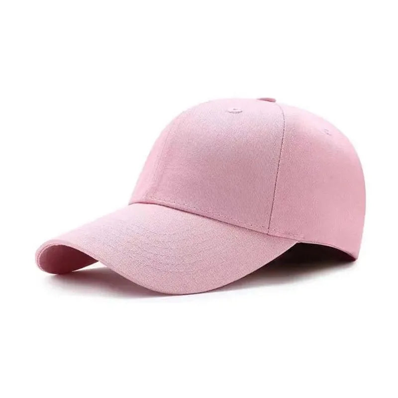 Customized LOGO Men's And Women's Adjustable Baseball Cap Printed Embroidery Peaked Cap Casual Solid Color Hip-Hop Hat