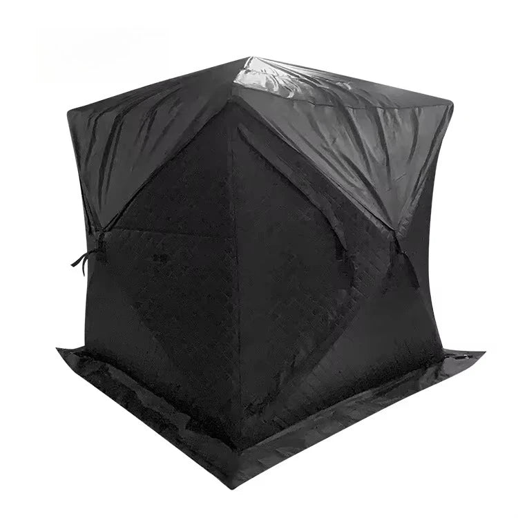 Portable Sauna Tent Easy Set Up 3-Layer to Keep Warm  Waterproof Oxford for Family Dry Sauna