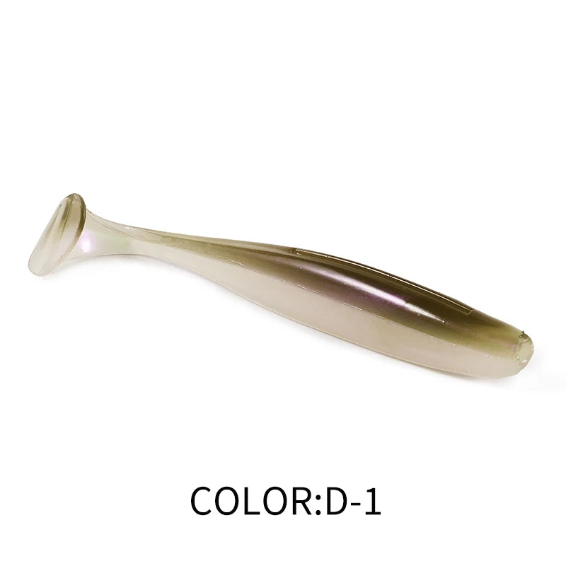 2020 NEW Supercontinent Soft Lures   Baits Fishing Lure Leurre Shad Double Color Silicone Bait T Tail