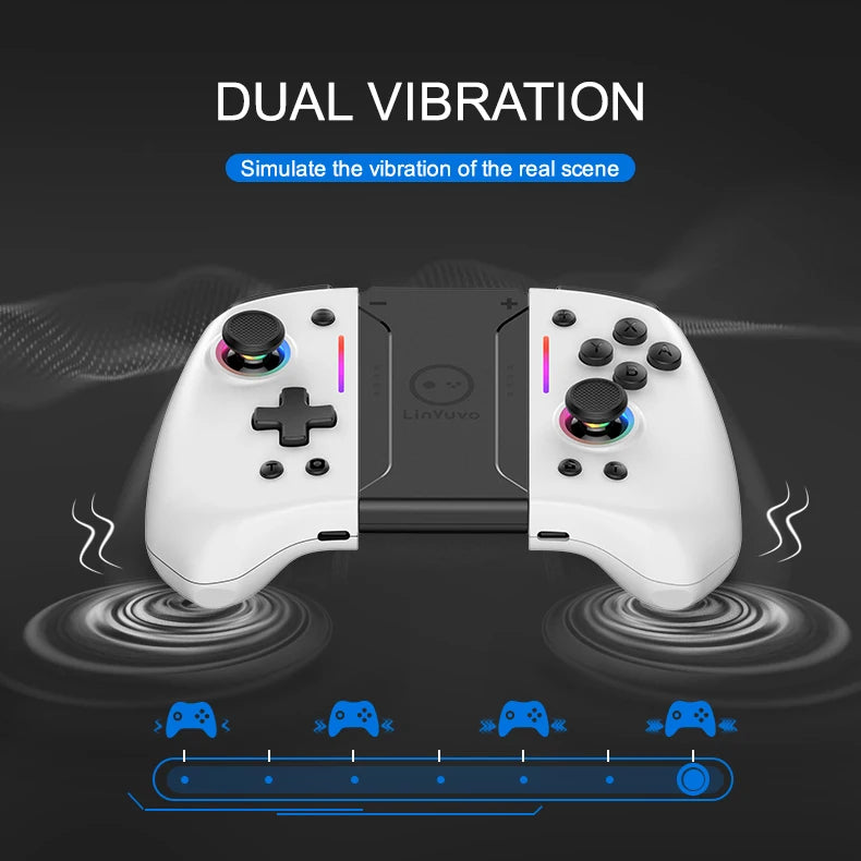 For Nintendo Switch & OLED & Lite Wireless Controller Bluetooth Gamepad Control Hall Gaming Mando Command Game Pad Accessories