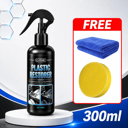 Car Plastic Restorer Back To Black Gloss Auto Plastic Leather Renovator Long Lasting Coating Liquid Auto Polish Repair Products