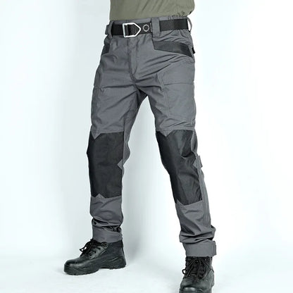 Raiders Tactical Pants Men's Summer Outdoor Work Pants with Multiple Pockets Camouflage Anti Tear Loose Casual Pants