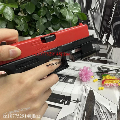 Mjukammunition Airsoft Pistol Manuell G17 Leksaksvapen