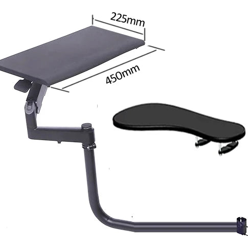D-MOUNT High OK5030 Multi Functional Gas Spring Arm Laptop Tray Holder Around Chair Legs Lazy Office Stand Mouse Plate Mount
