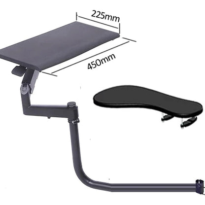 D-MOUNT High OK5030 Multi Functional Gas Spring Arm Laptop Tray Holder Around Chair Legs Lazy Office Stand Mouse Plate Mount
