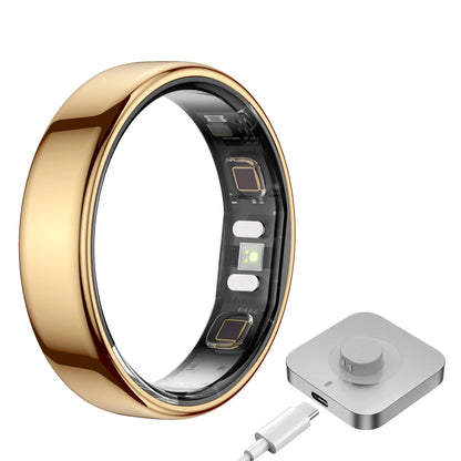 R21 Smart Ring Men Women Ultra-thin 5ATM Waterproof Sport Fitness Tracking AI Health Analysis Heart Rate Blood Oxygen Monioring