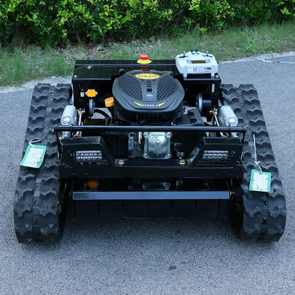 Bensinriven gräsklippare med drift och 500 mm klippbredd