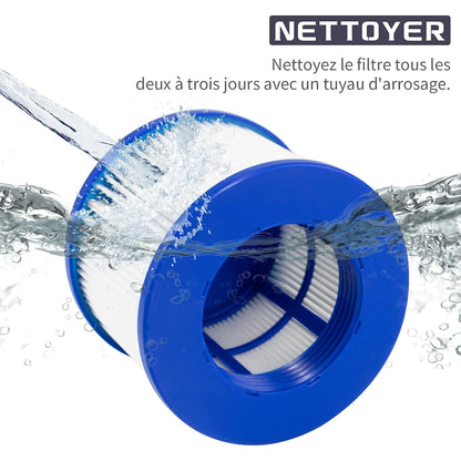 1/2/4/20 PCS Filter Cartridge Hrozny Filter Cartridge for Whirlpool Clever Spa Filter 75 x 100 mm Whirlpool Filter Accessories