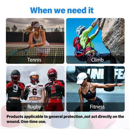 3.8CM/1.52in Tattoo Grip Tape Non-woven Tattoo Bandage Cover Wraps Waterproof Self Adhesive Finger Protection Tattoo Accessories