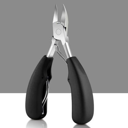 Professional Toe Nail Clippers Cutter Ingrown Toenail Tool Thick Nail Dead Skin Dirt Remover Super Sharp Curved Blade Nail Tools