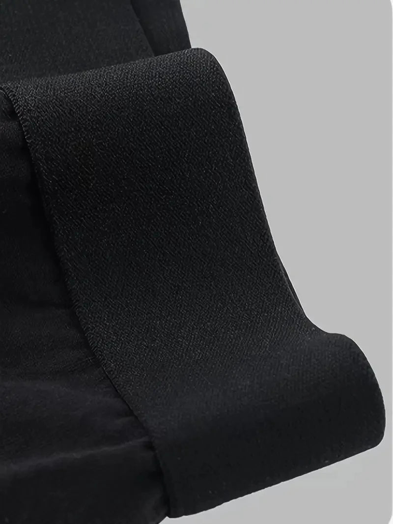 Herrboxershorts 10-pack – Hög Stretch, Andningsbara, Plus Size L–4XL, Svart