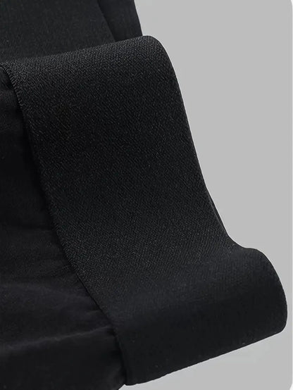 Herrboxershorts 10-pack – Hög Stretch, Andningsbara, Plus Size L–4XL, Svart