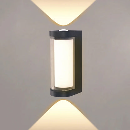 LED Vägglampa Upp & Ner Ljus – Vattentålig, Inne & Ute, AC 85–265V, 8 Stilar