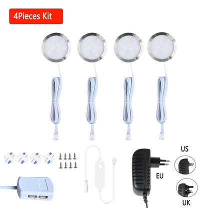 Tuya Zigbee Smart CCT LED Skåpsbelysning – Dimbar, 3000–6500K, SmartThings, Alexa & Google Home, 2–9 lampor