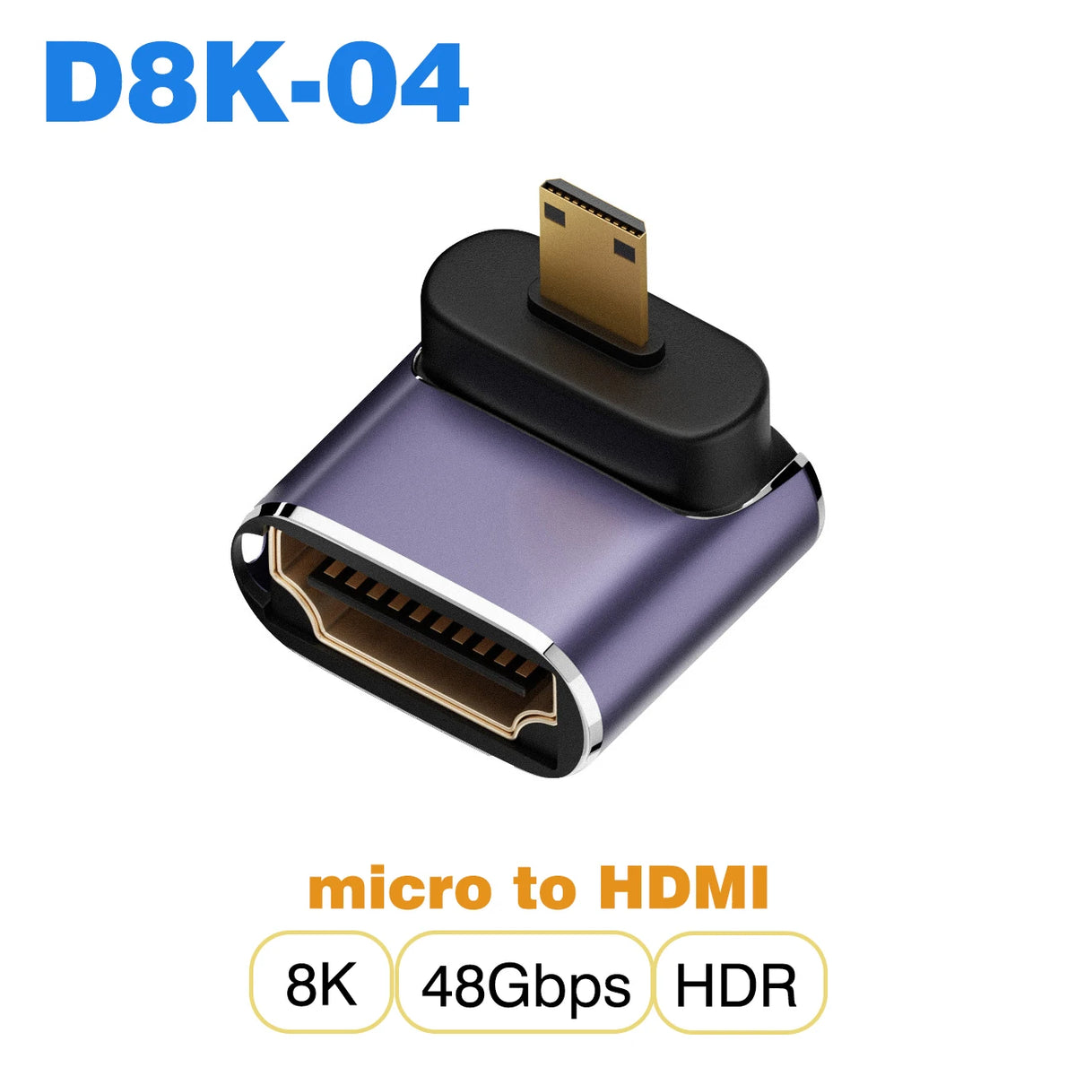 HDMI-förlängningsadapter hona till hona – 4K och 1080p