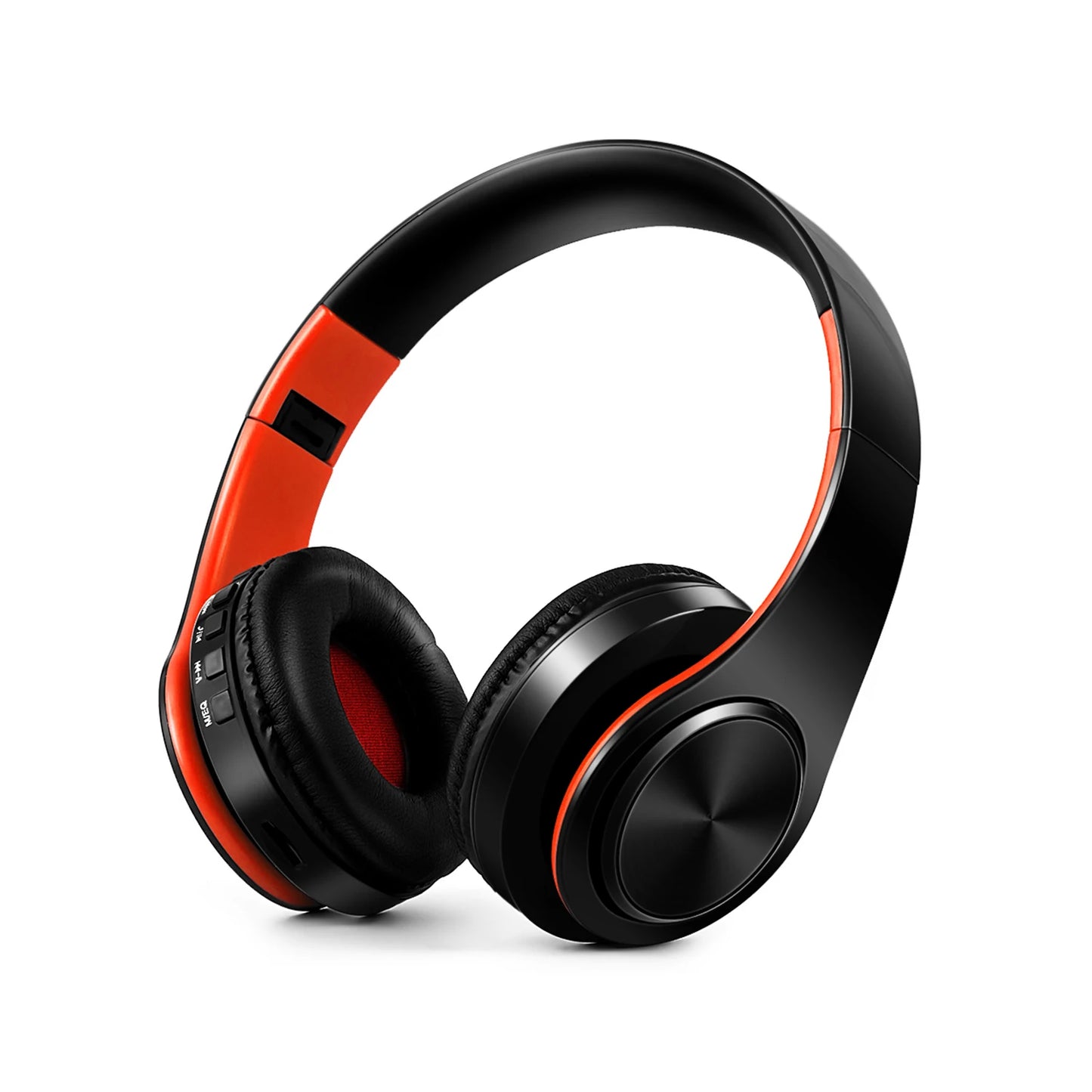 Wireless Bluetooth Headphone HI-FI Stereo Over-ear Earphone Foldable Gaming Music Headset TF Card with Mic Noise Cancelling