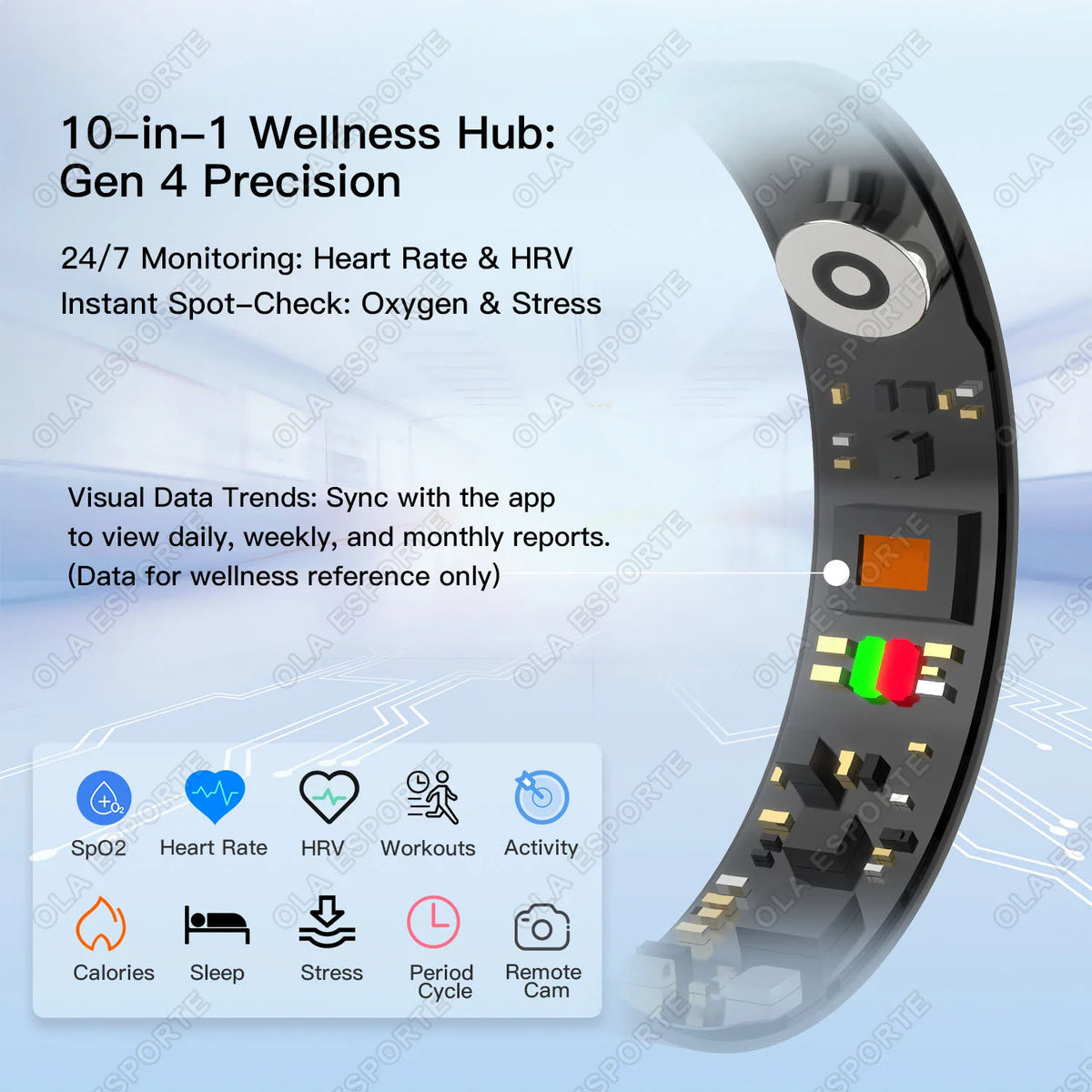 R09 Smart Ring Men Women Heart Rate Blood Oxygen Monitor Sleep Tracker Smartring Multi SportMode 5ATM Waterproof for Andorid IOS