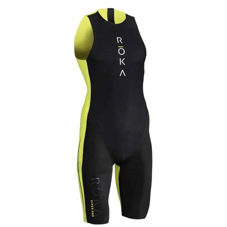Triathlon & Cykel Jumpsuit Herr – Kortärmad, GEL-pad, Sommar, XXS–5XL
