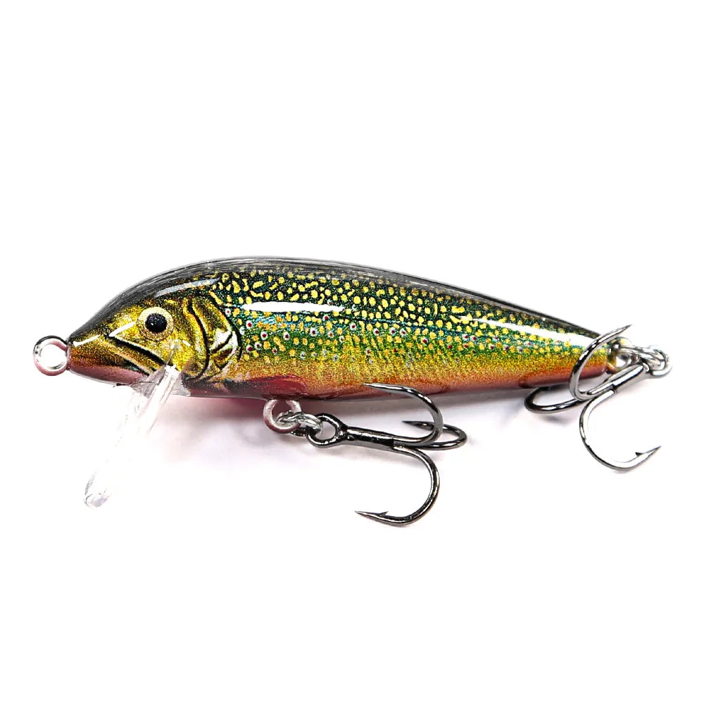 B&U Sinking Minnow Wobblers Fishing Lures For Bass Perch Pike Trout Lure and Hard Bait Jerkbait for Perch Fishing Tackle