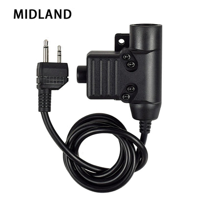 Tactical Outdoor Shooting Communication Headphone Bowman Elite II Headset U94 PTT For Kenwood Baofeng UV-5R Radio Accessory