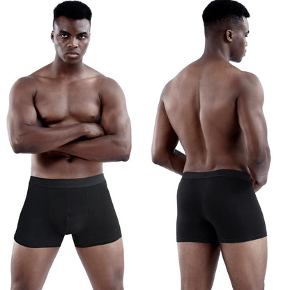 Herrboxers i Bomull 8-pack – Bekväma, Andningsbara, M–XXL, Svart