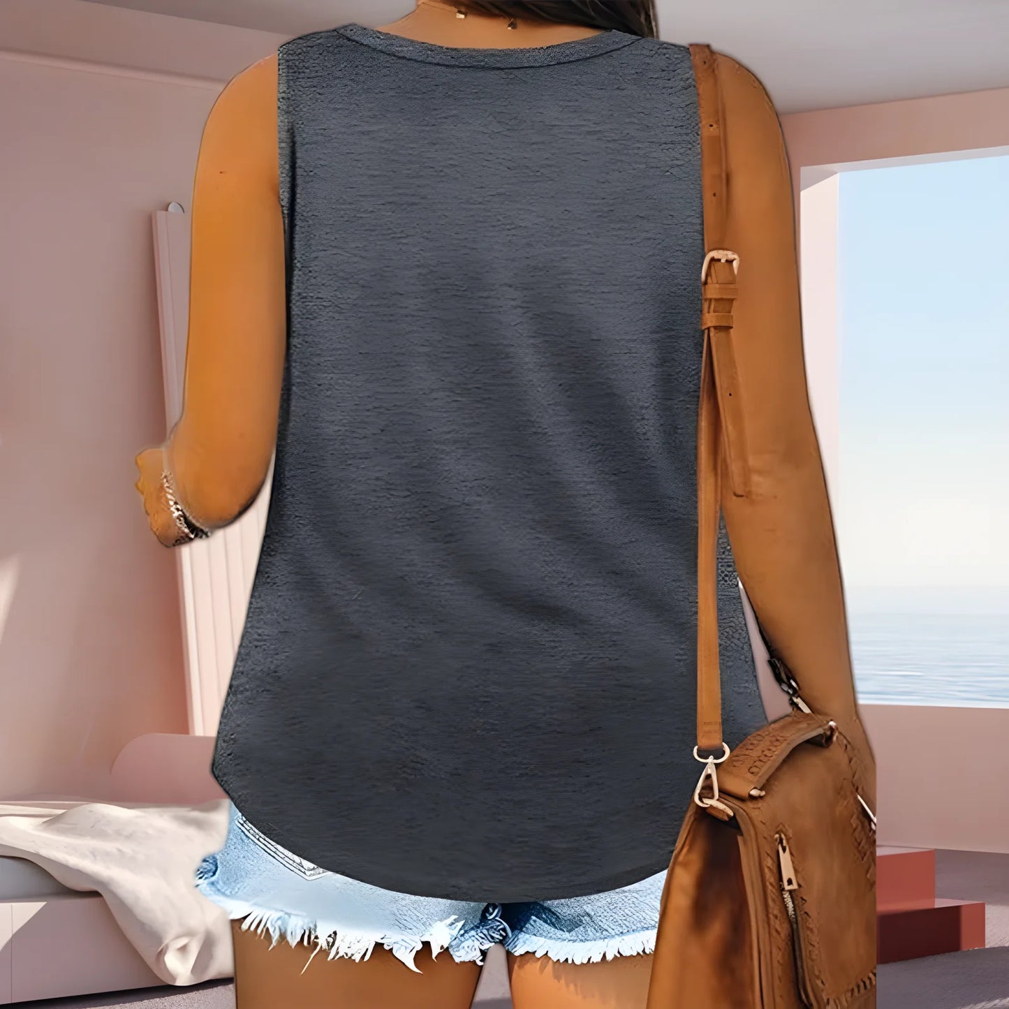 plus Size Women's Vest T-Shirt 2025 Fashionable Popular Clothing for plus Size Women