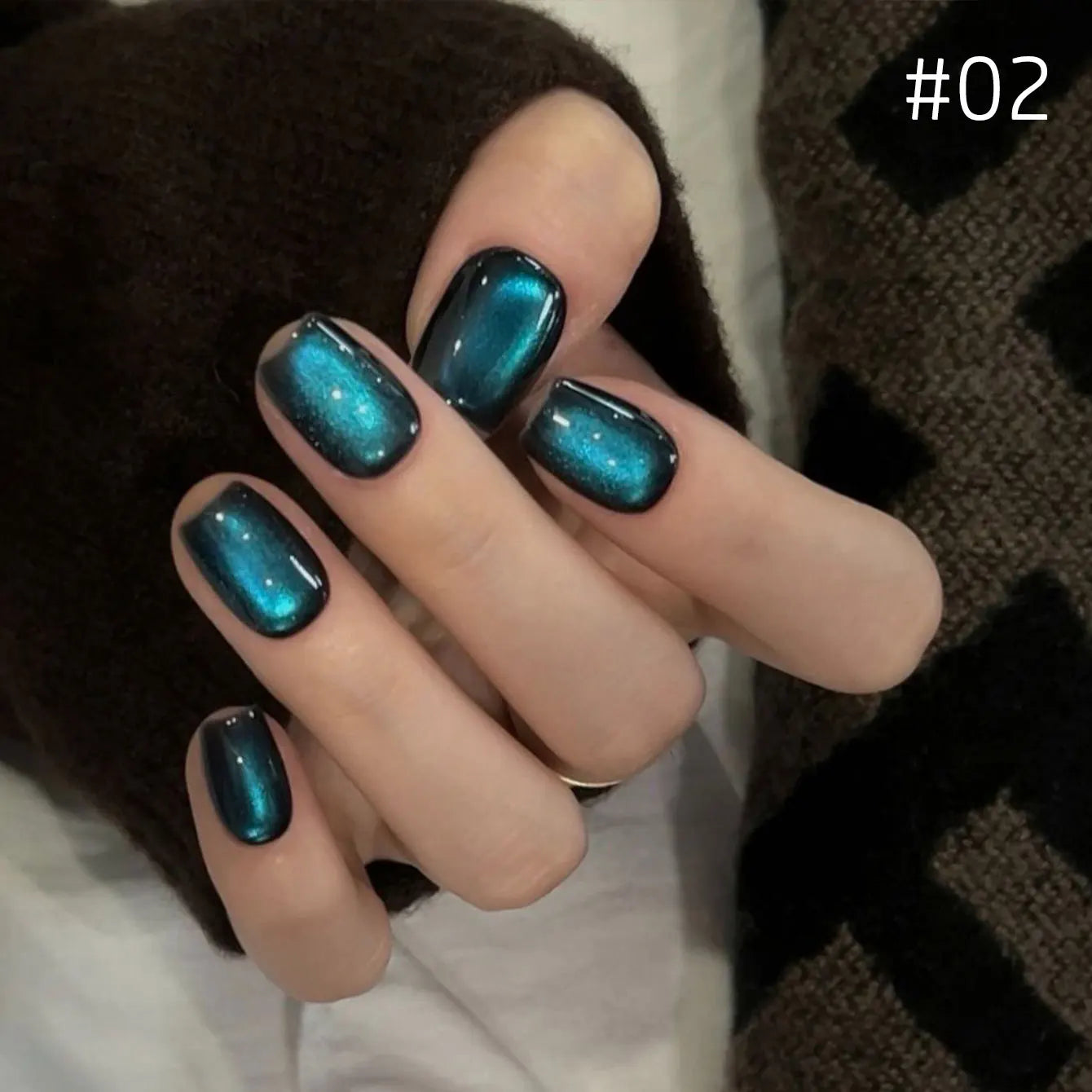 MIANEL Orion Nebula Cat Eye Gel Nail Polish Sparkling Crystal Shimmer Blue Purple Gold 2026 Spring/Summer Unique Special